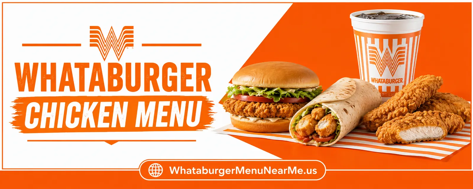 Whataburger chicken menu with prices