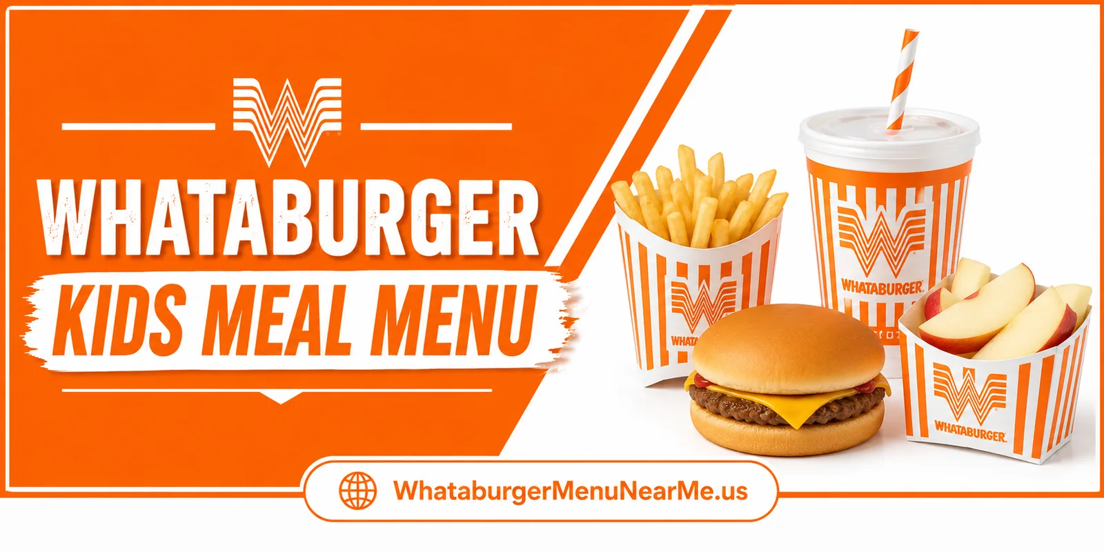 Whataburger kids meal menu with prices