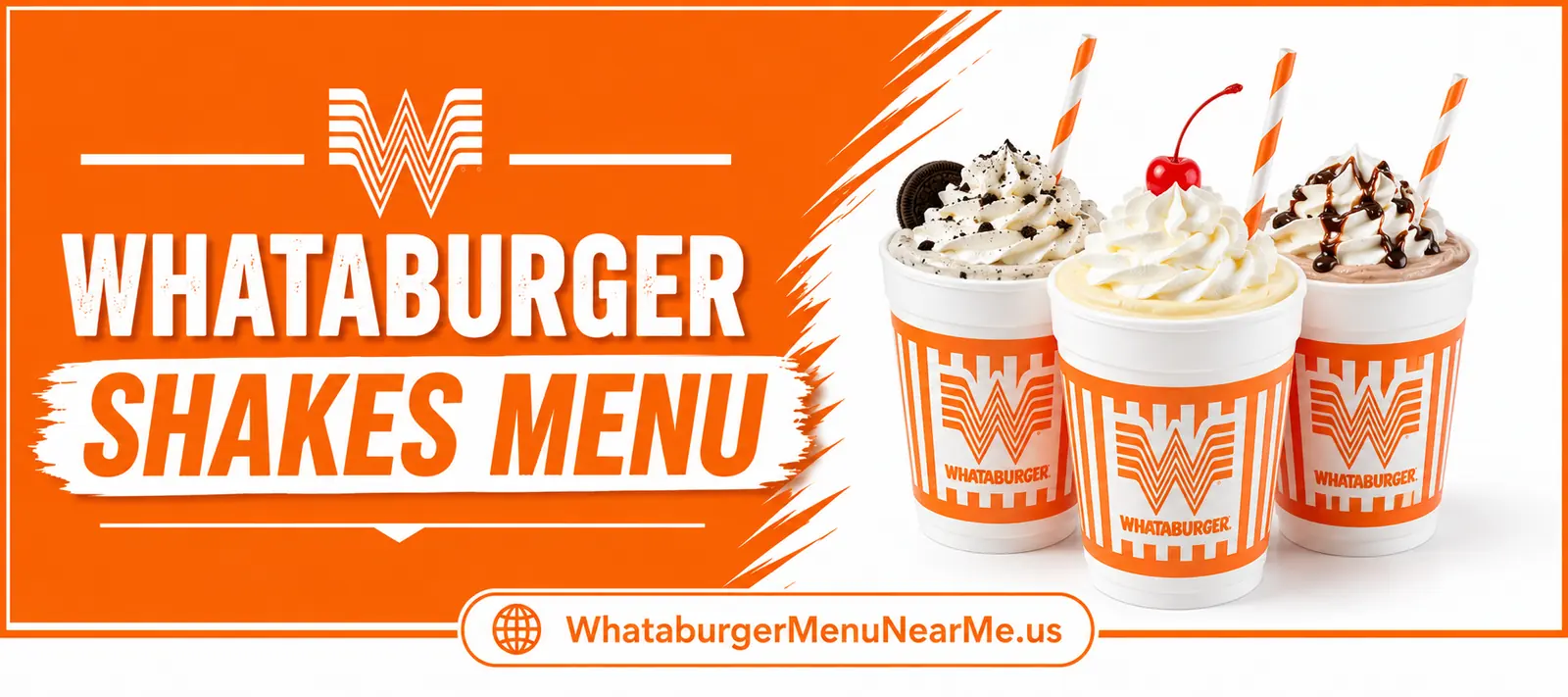 Whataburger shakes menu with prices